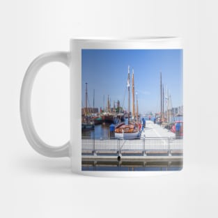 Germany; Bremerhaven; Bremen, port, new port Mug